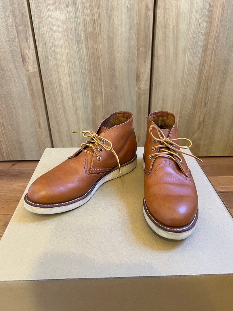 【美品】RED WING 3140 チャッカブーツ 9.5D 27.5cm