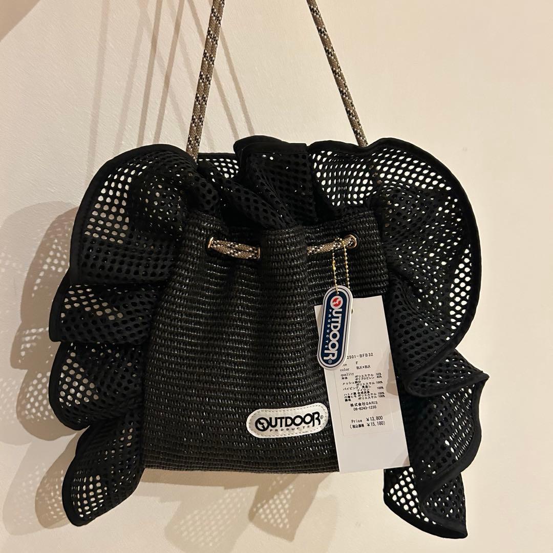 最終値下げ♡RISLEY♡outdoor♡Ruffled basket bag