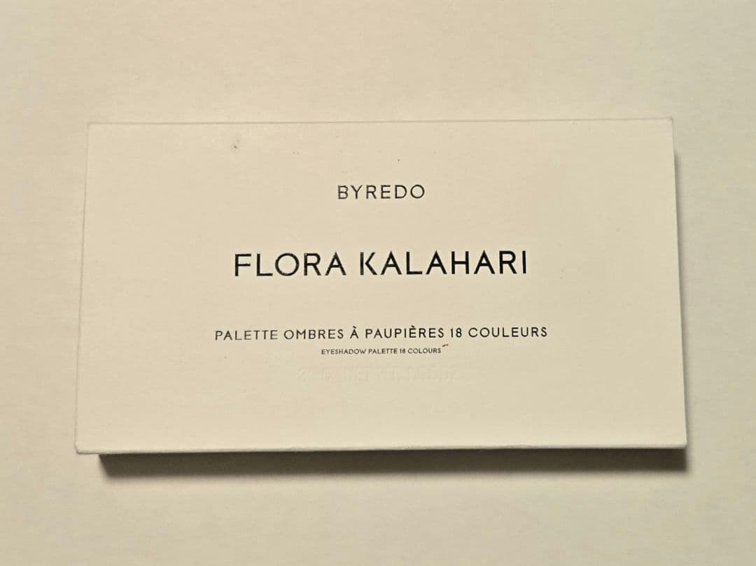 BYREDO バイレード アイシャドウパレット フローラ カラハリ