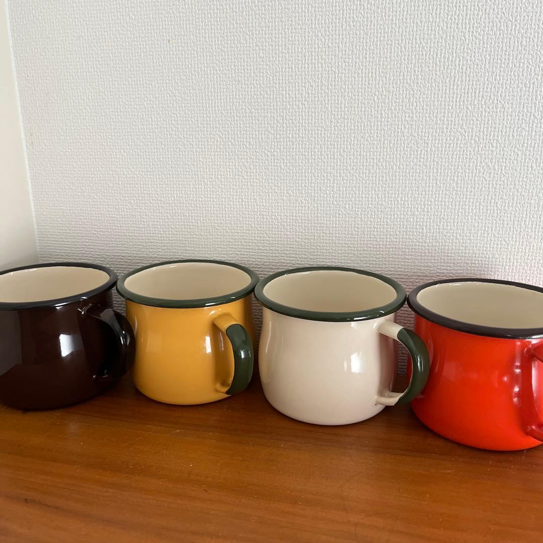 エマリアオルクシュ　マグカップ　ミキシングボウル　ホーロー　6点セット