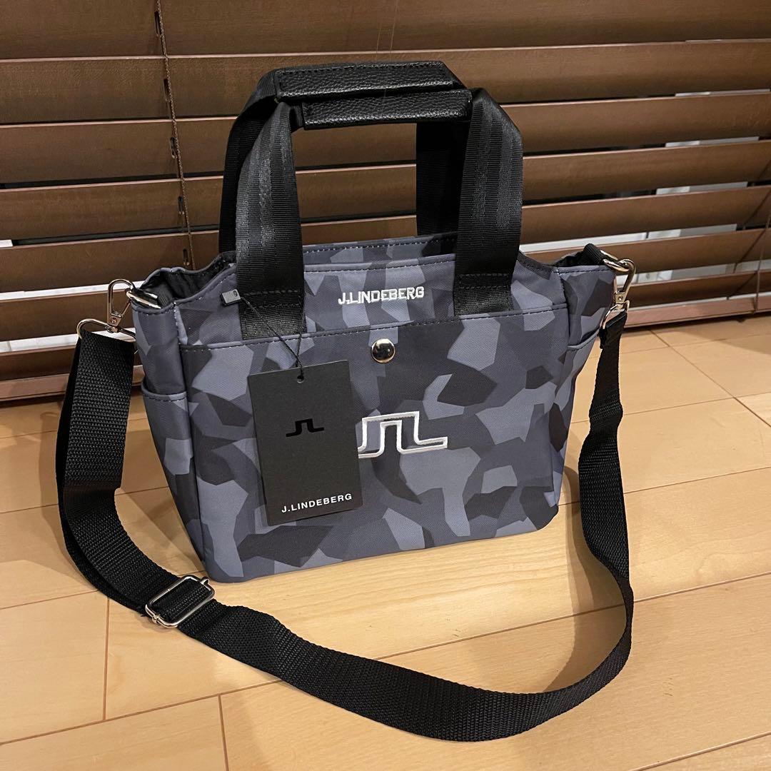 J.LINDEBERG ジェイリンドバーグ ゴルフ カートバッグ 2WAYグレー