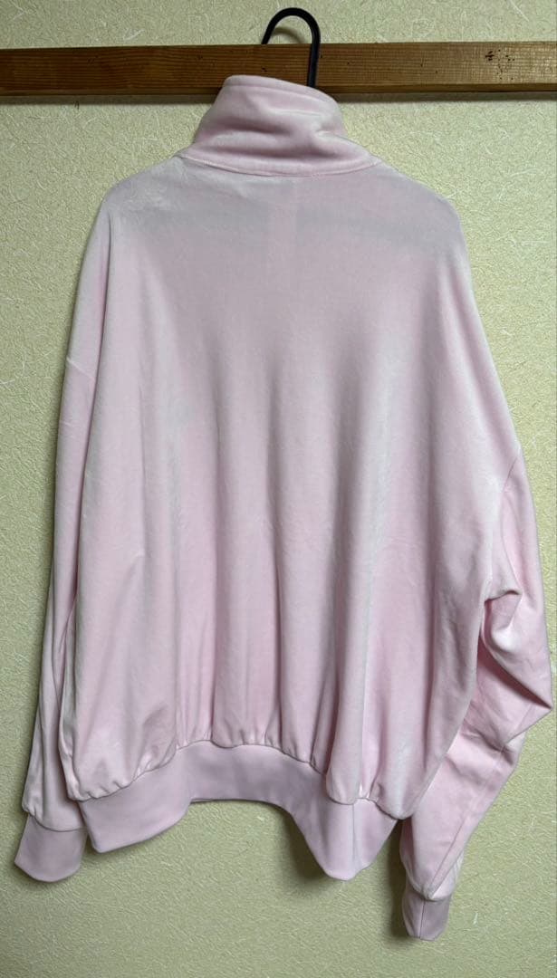 wadidas × Snidel ベロアトラックトップ ピンク 松本ももな