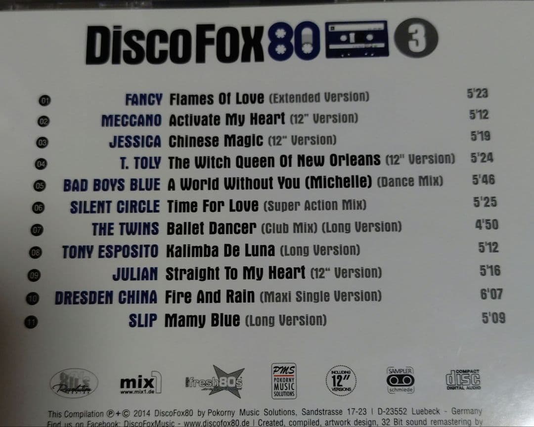 DISCO FOX80 イタロディスコ ダンスミュージック