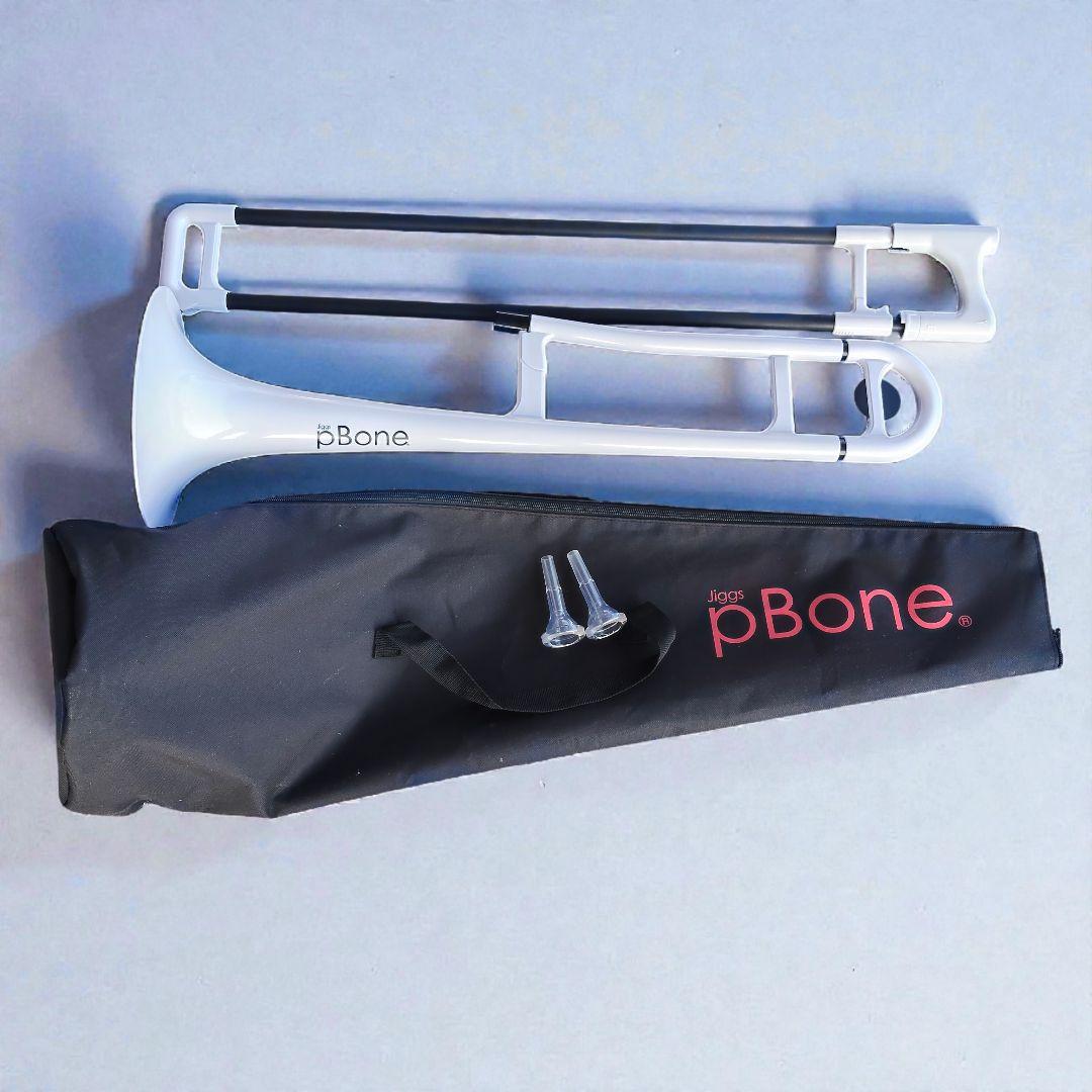 13GORO様 ピーボーン ホワイトトロンボーン プラスチック