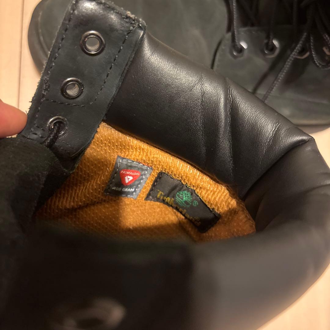 Timberland PRIMALOFT 6インチ ブーツ 26.5 黒