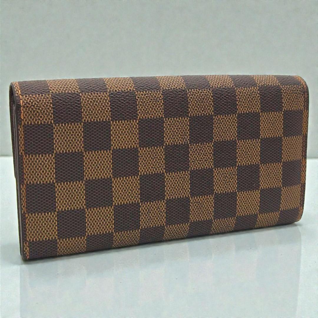 ルイヴィトン ポルトフォイユ サラ 長財布 二つ折り N61734 ダミエ 財布