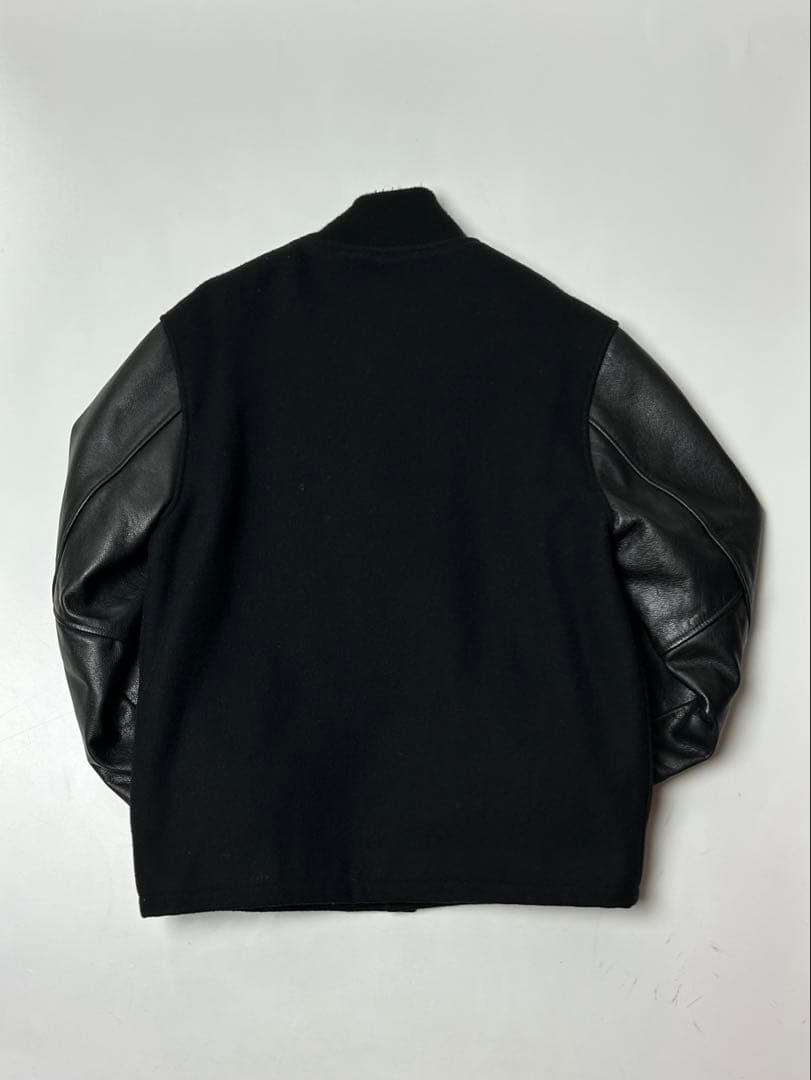 GOLDEN BEAR GB sport ウールレザー スタジャン ブラック　S