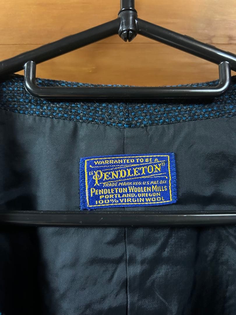 40s PENDLETON ノーカラージャケット　珍品