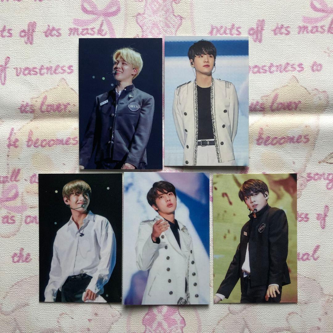 BTS 君に届く 特典 会場限定 トレカ 5枚