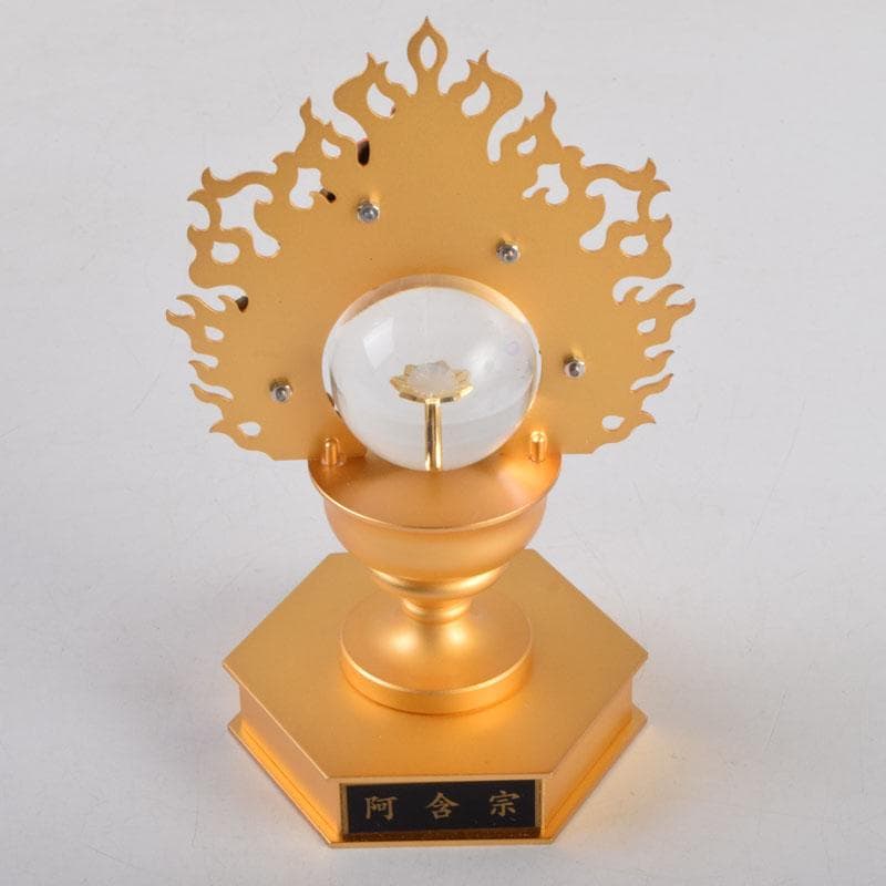 ヒデ仏教美術　阿含宗　二大龍王守護　如意宝珠御宝塔　書付共箱　V　8864