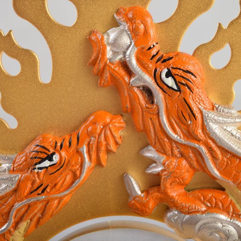 ヒデ仏教美術　阿含宗　二大龍王守護　如意宝珠御宝塔　書付共箱　V　8864