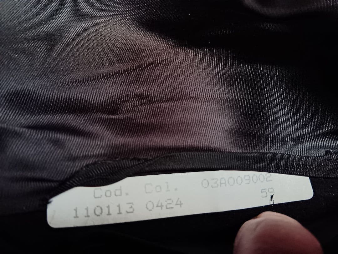 t*a様 Borsalino ボルサリーノ ホンブルグ ブラック 59サイズ