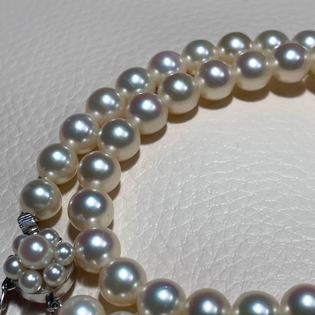 照り最強✨️ TASAKI あこや真珠 パール ネックレス 約7.0~7.5mm