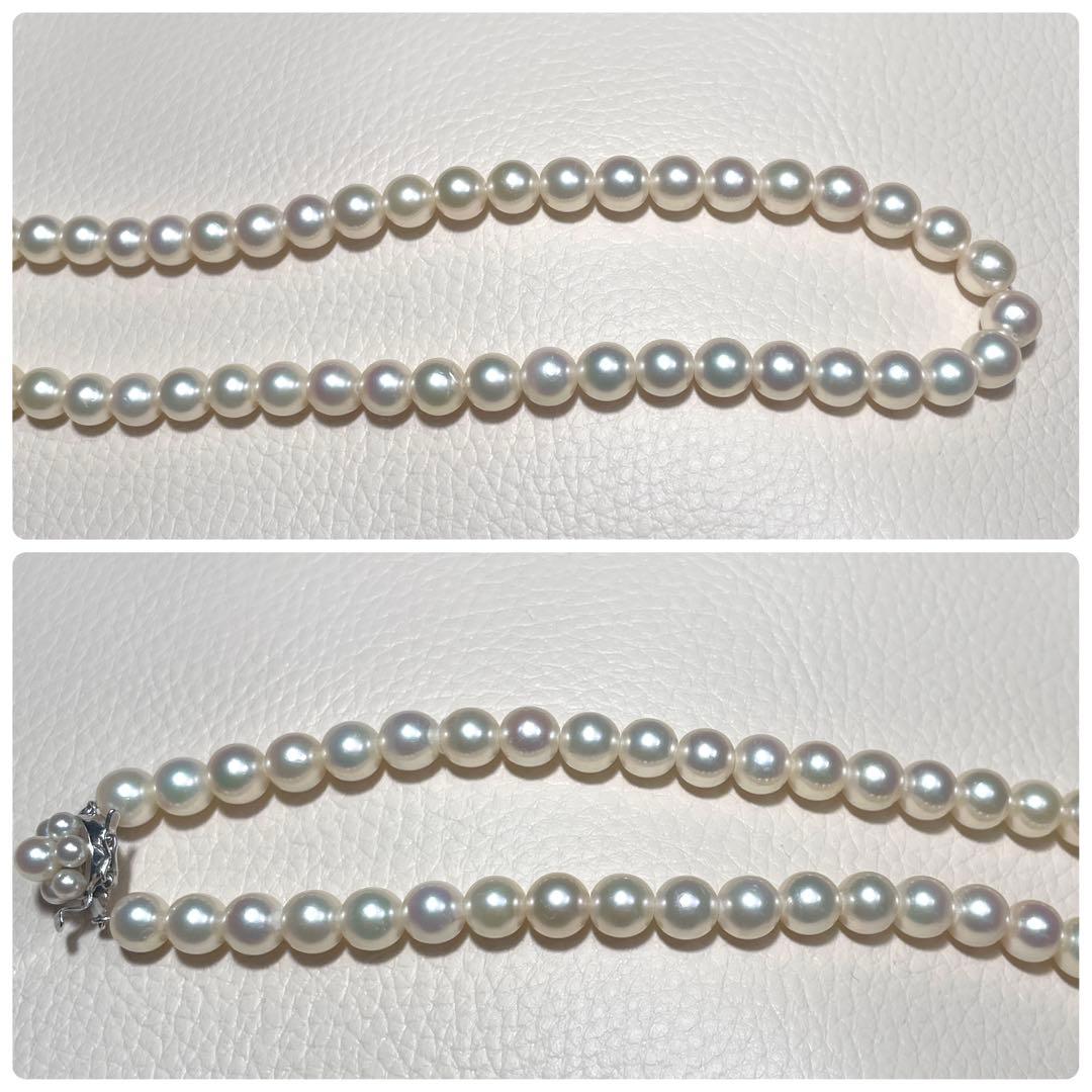 照り最強✨️ TASAKI あこや真珠 パール ネックレス 約7.0~7.5mm