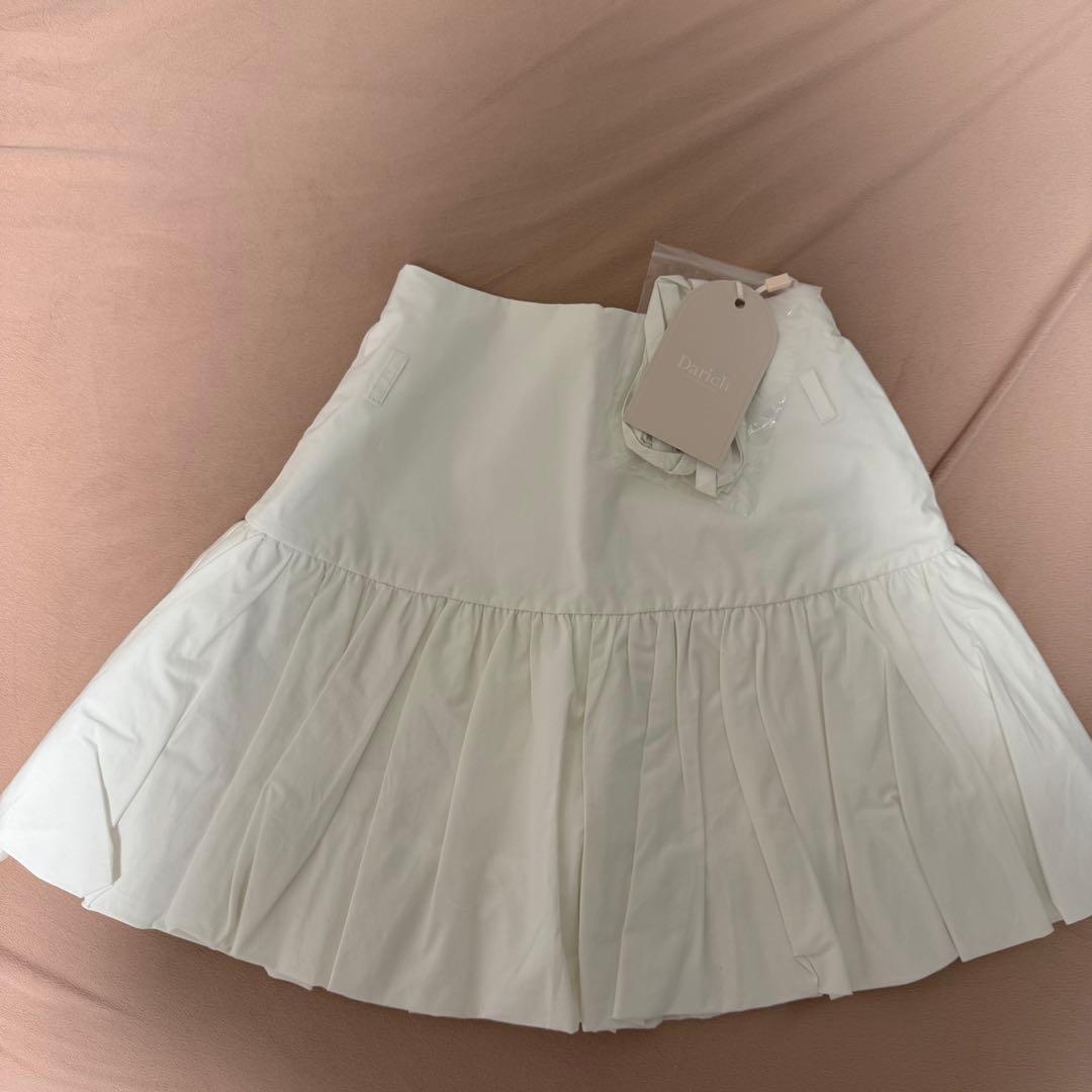 Darich ウエストリボンバルーンミニスカート