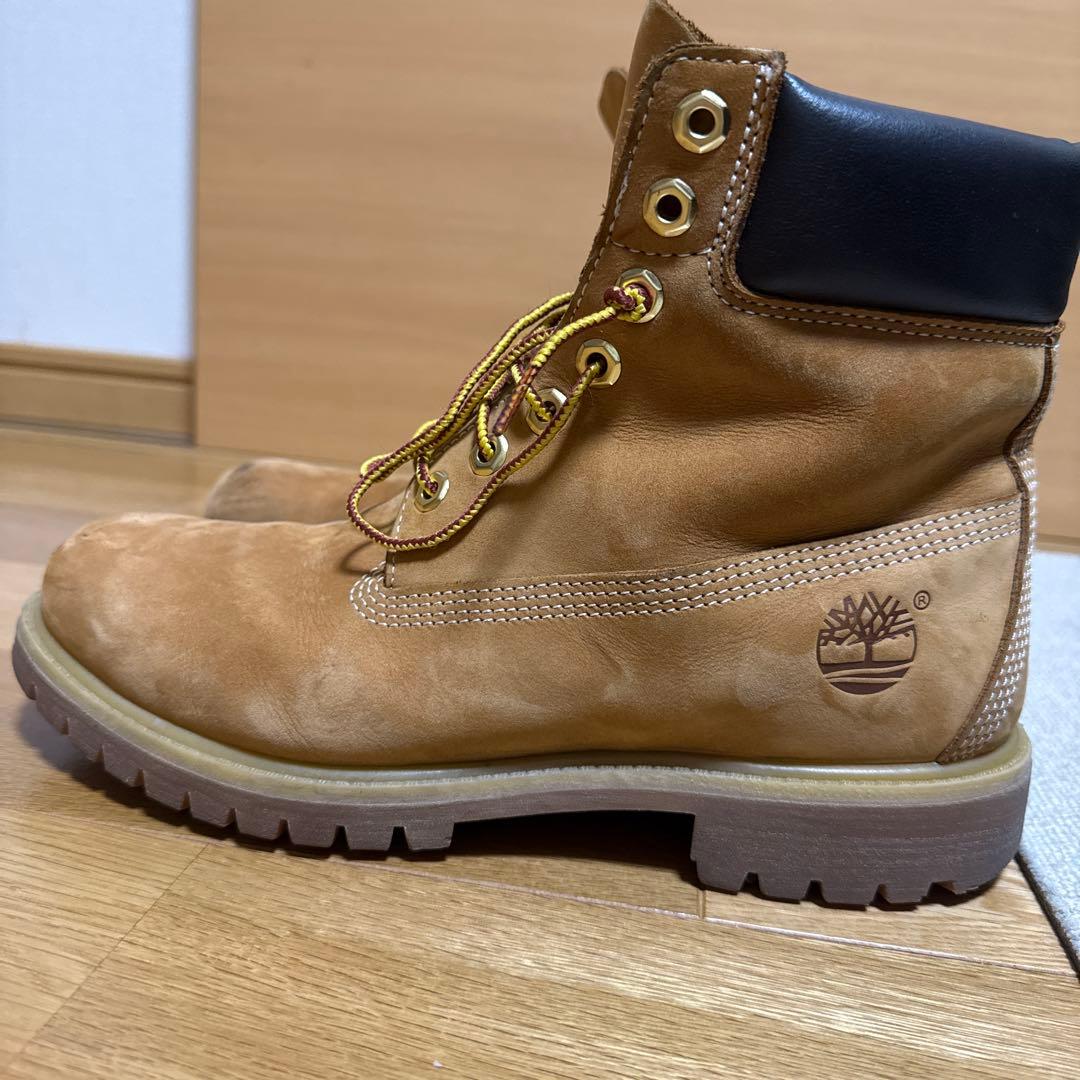 Timberland ハイカットワークブーツ ベージュ