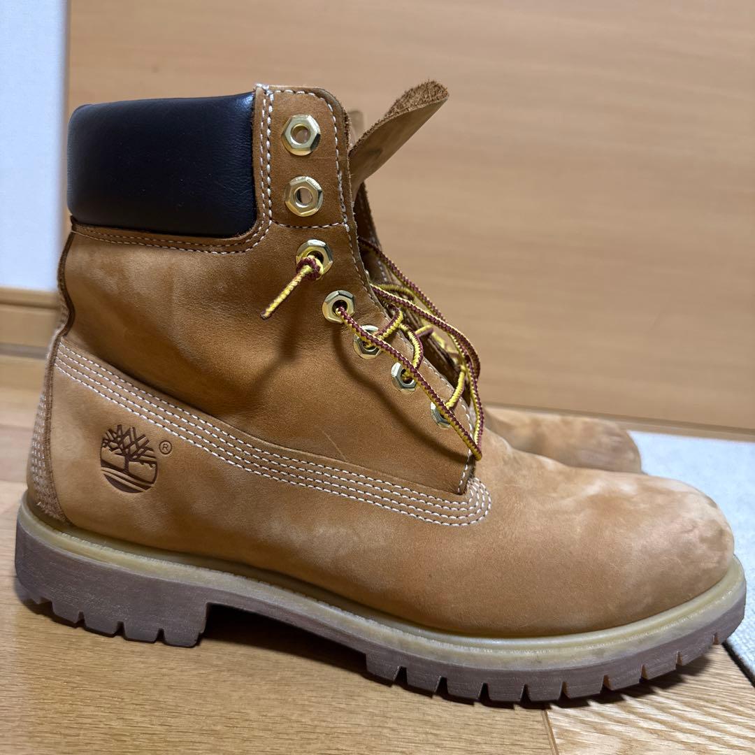 Timberland ハイカットワークブーツ ベージュ