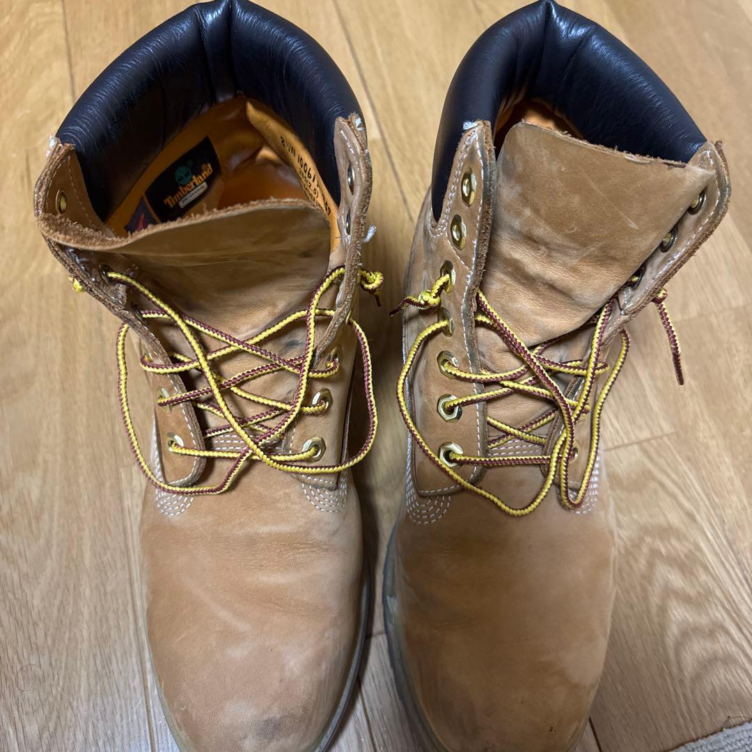 Timberland ハイカットワークブーツ ベージュ