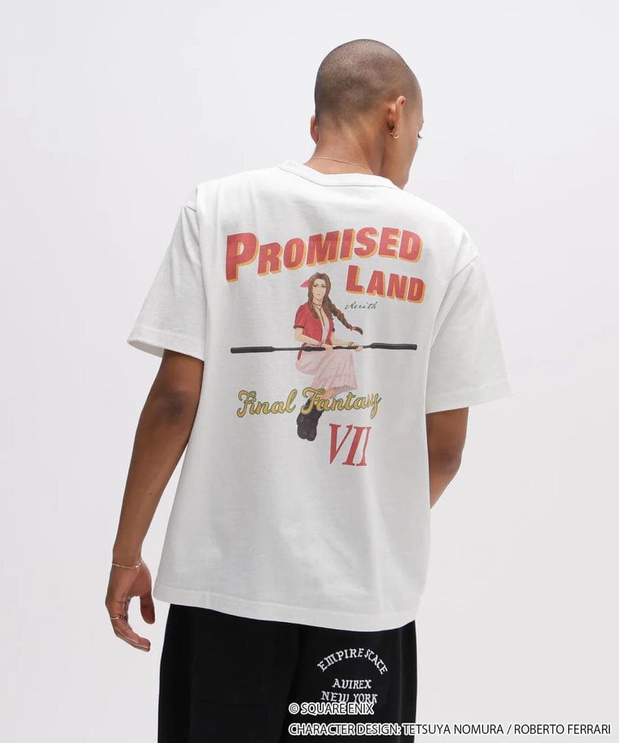 トップス AVIREX Final Fantasy VII PINUP T-SHIRT