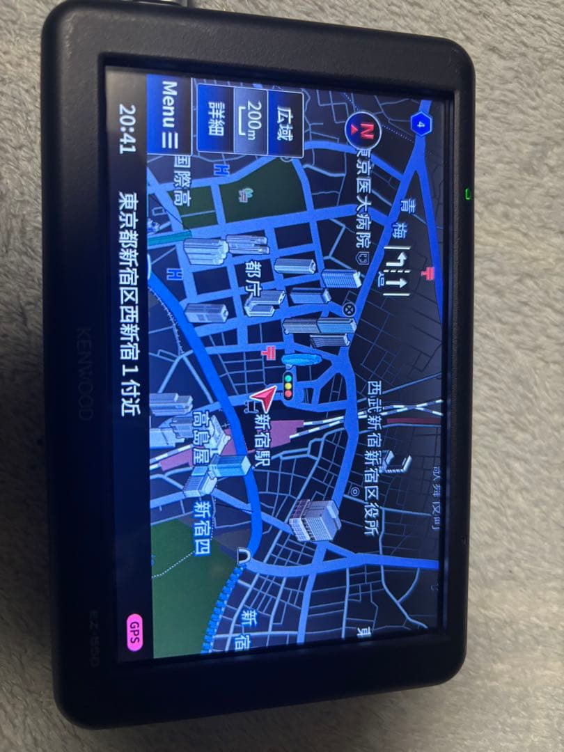 【値下げ！】 KENWOOD EZ-550 GPSナビゲーション