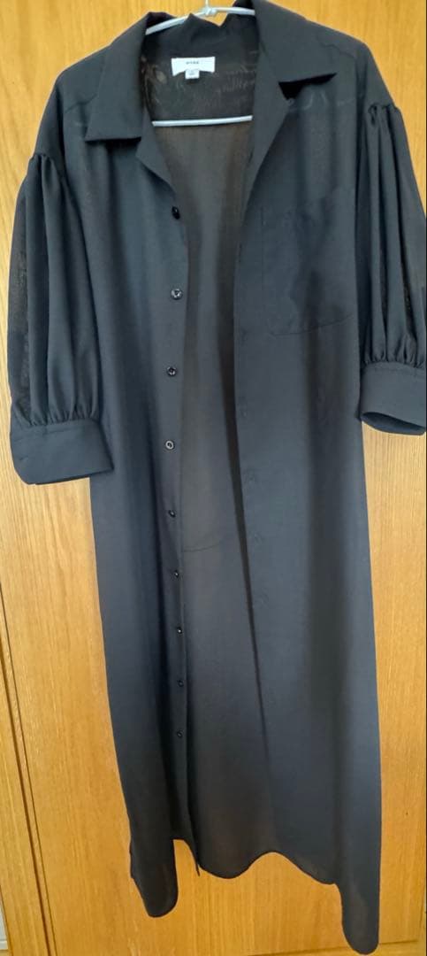 HYKE T/W VOILE BALLOON SLEEVE DRESS ワンピ