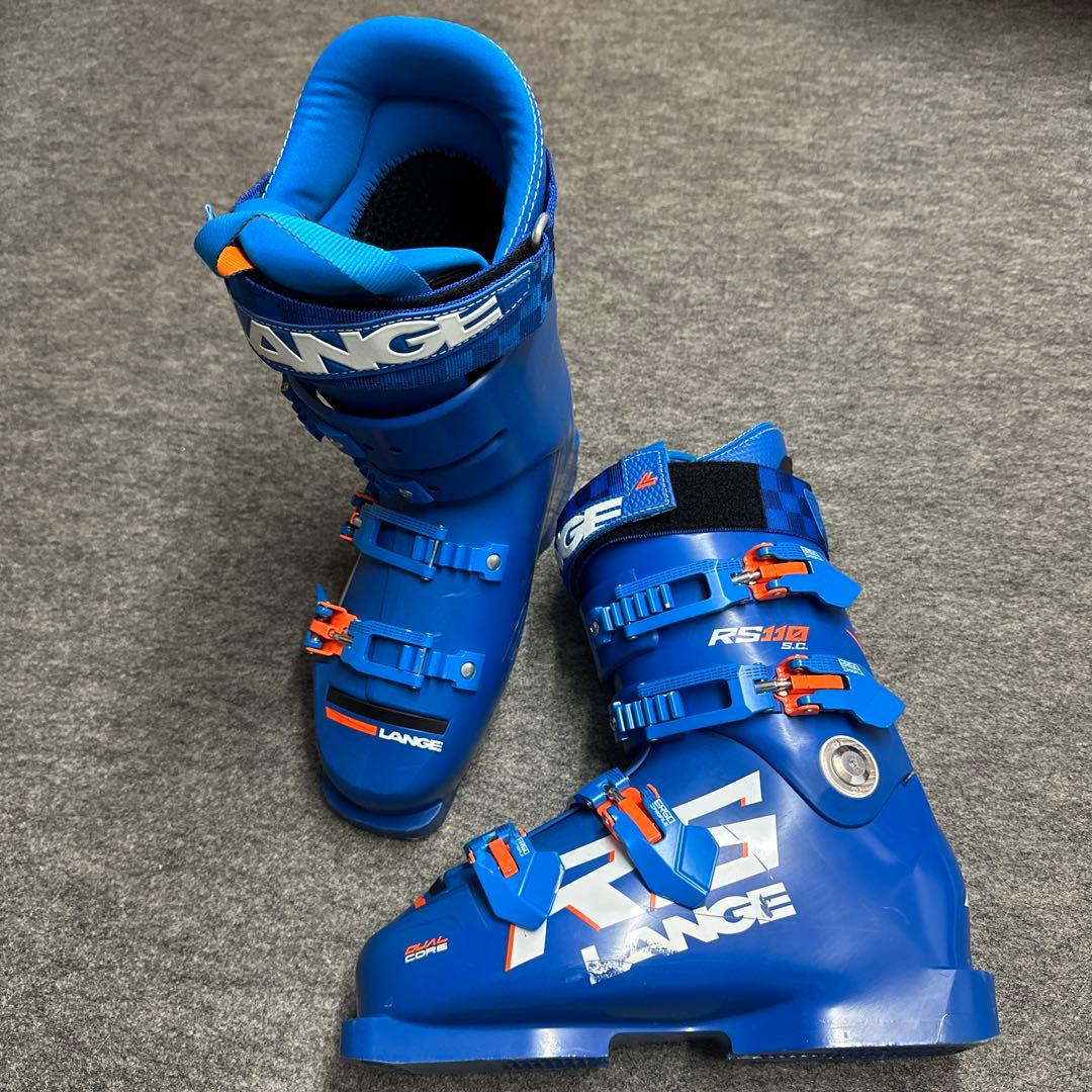Lange RS 110 SCスキーブーツ (青)