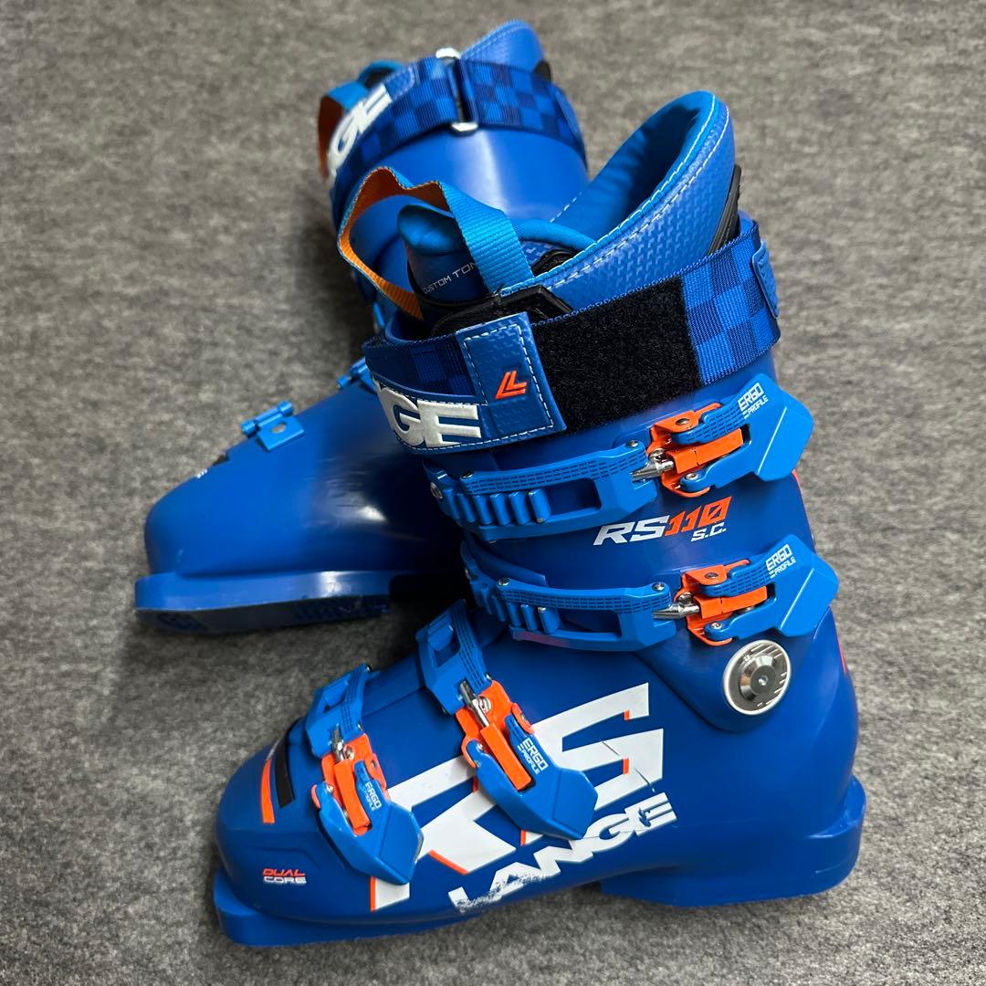 Lange RS 110 SCスキーブーツ (青)