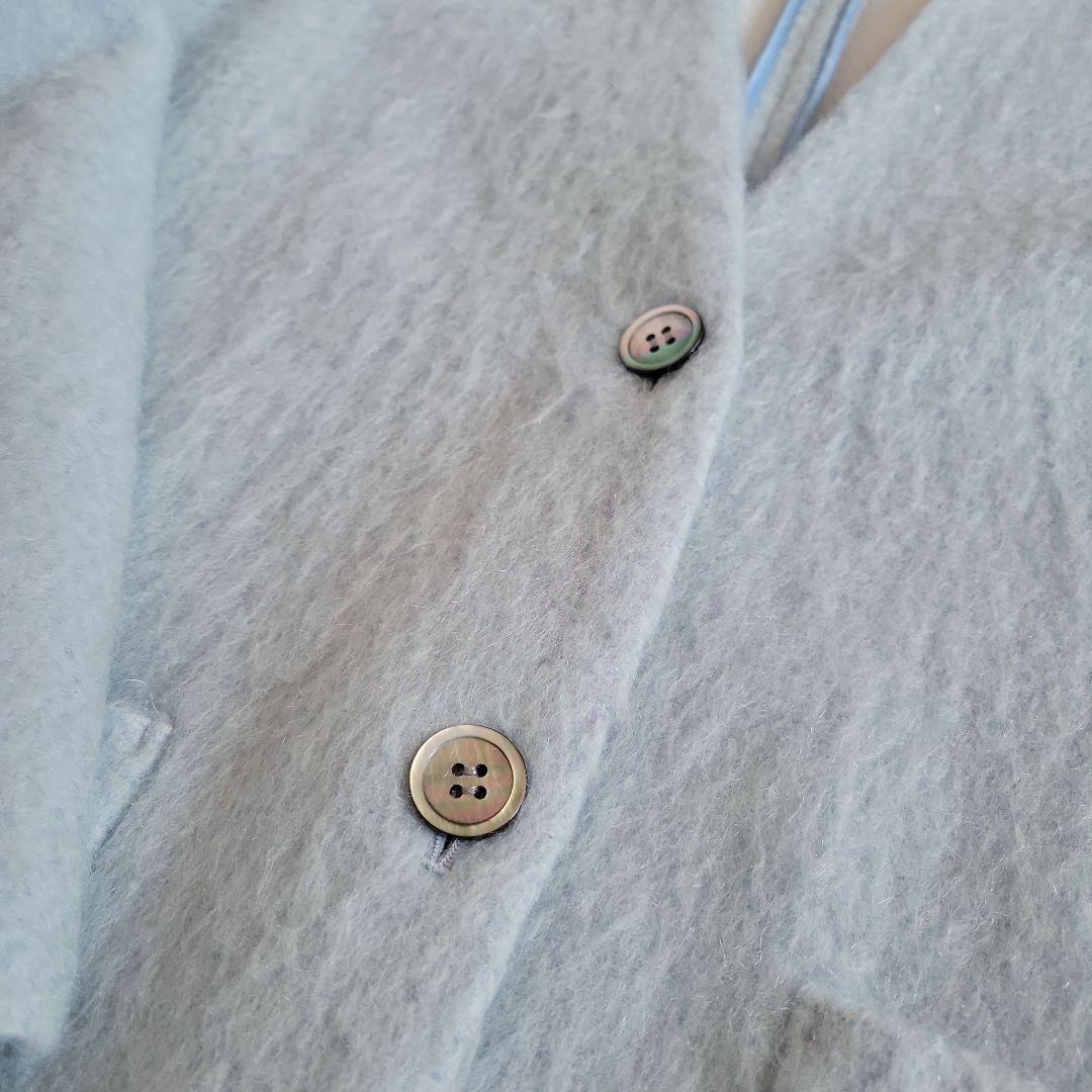 yori ウールモヘアシャギージャケット