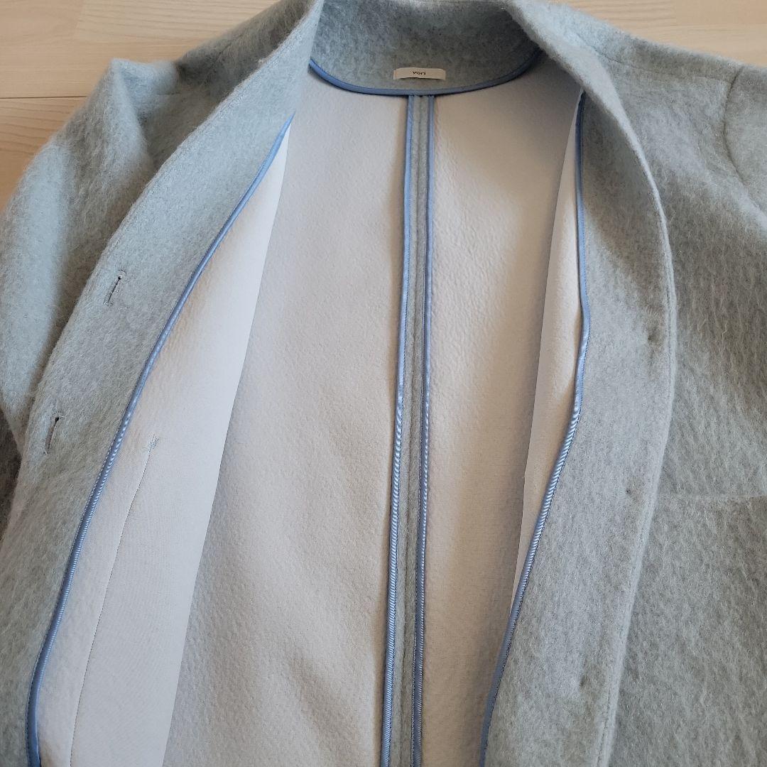 yori ウールモヘアシャギージャケット