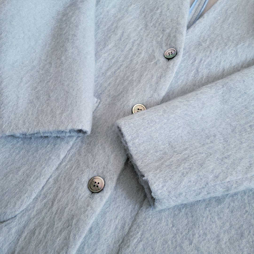 yori ウールモヘアシャギージャケット