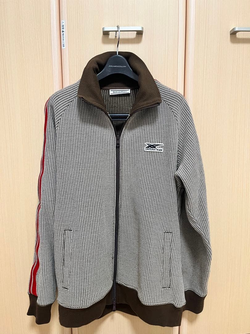 Onitsuka Tiger チェック柄 トラックジャケット