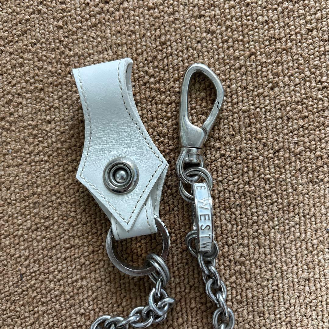 値下げ大歓迎！Vivienne Westwood ウォレットチェーン　白