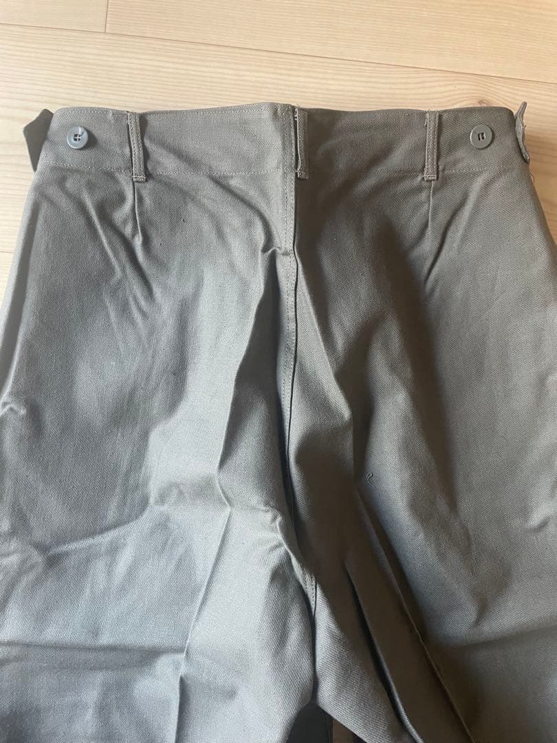 Deadstock スウェーデン軍　ランチ　ワークパンツ　42 ユーロミリタリー