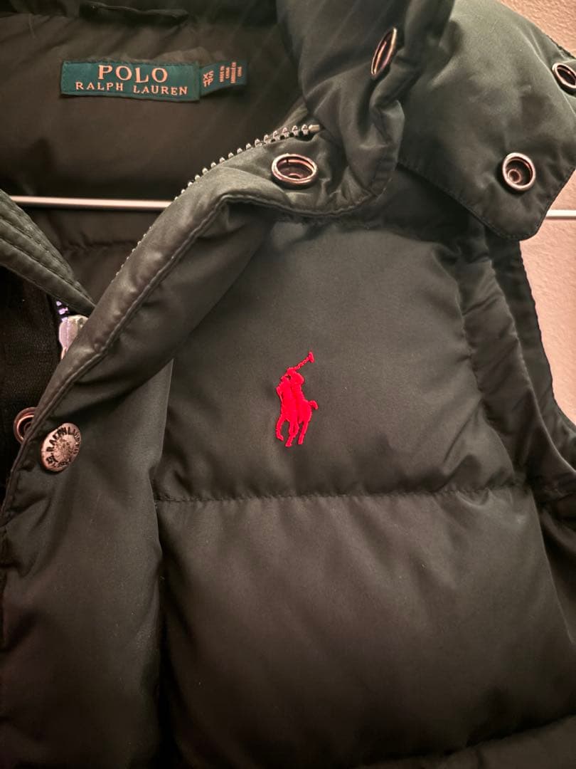 POLO RALPH LAUREN ダウンベスト ブラック ポロラルフローレン
