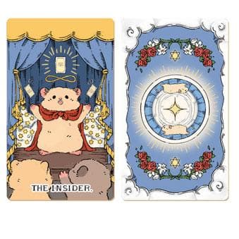 【正規品タロットカード】希少インディーズ✨可愛いハムスタータロット／通常版
