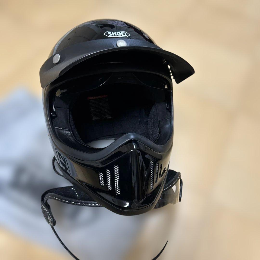 SHOEI EX-ZEROヘルメット ブラック　Mサイズ