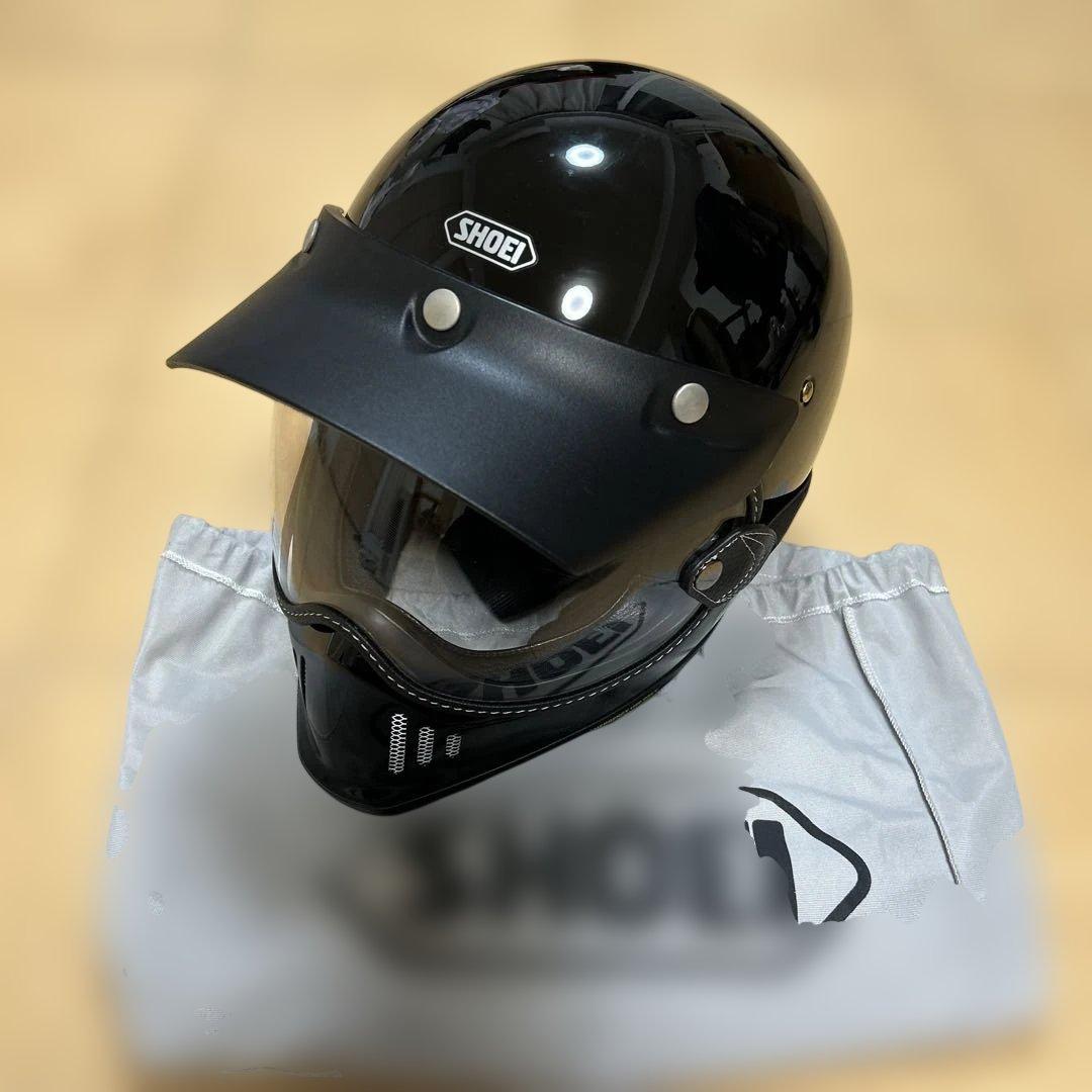 SHOEI EX-ZEROヘルメット ブラック　Mサイズ