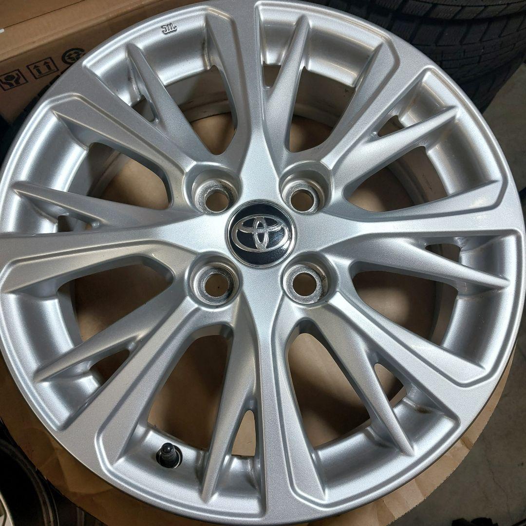 トヨタ　130系　ヴィッツ　純正　アルミホイール　2本　①