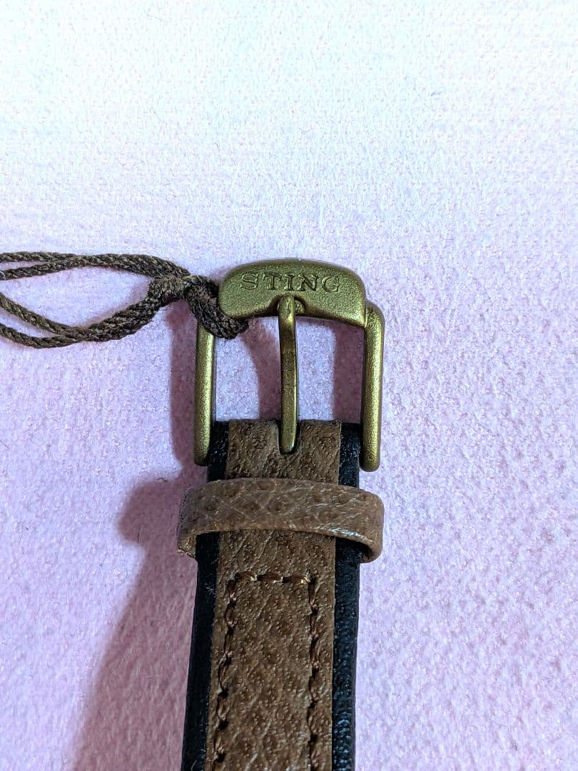 激レア　未使用　CASIO　STING ムーンフェイズ　稼働　新品電池