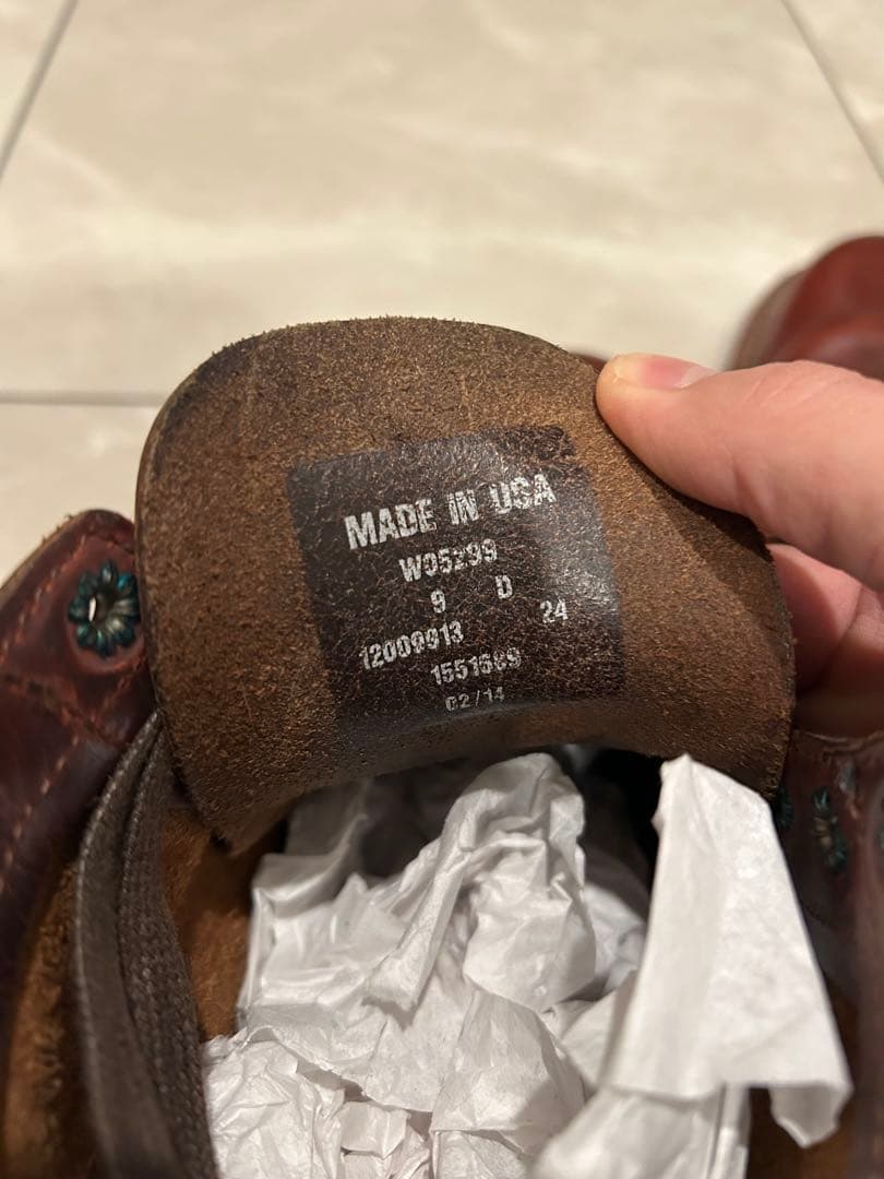 【箱あり】ウルヴァリン 1000マイルブーツ 1000MILE 27cm us9