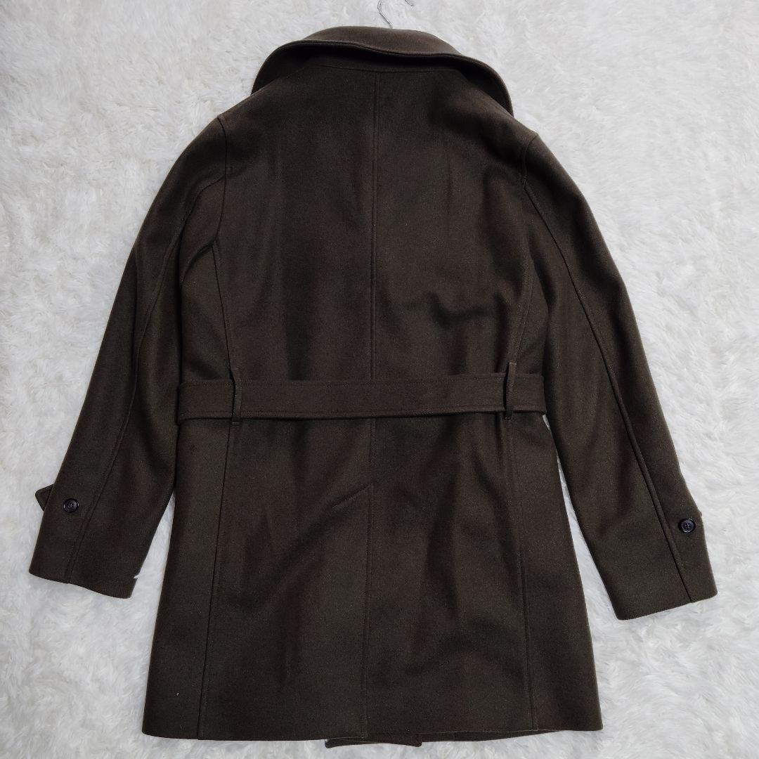 美品 マッキントッシュ フェトラー ウールトレンチ 36 M カーキ ベルト