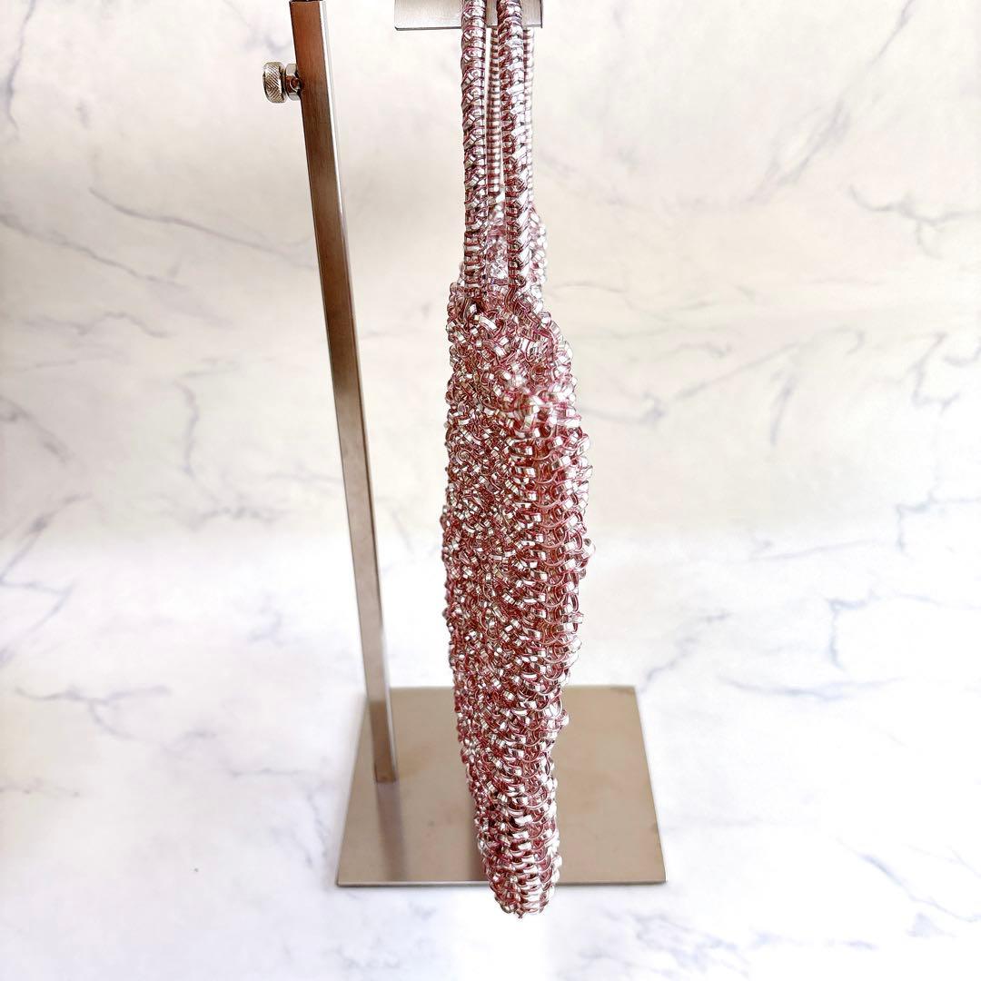 【美品】希少 廃盤カラー アンテプリマ スクエア ミディアム ピンクシルバー