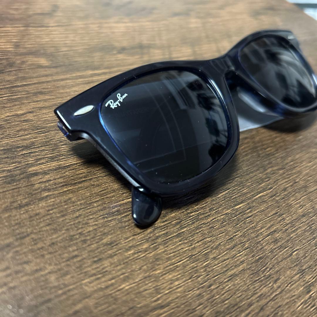 h*a様 Ray-Ban 青 ウェイファーラー サングラス