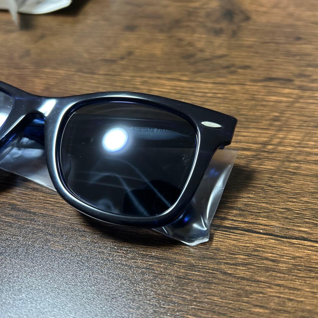 h*a様 Ray-Ban 青 ウェイファーラー サングラス