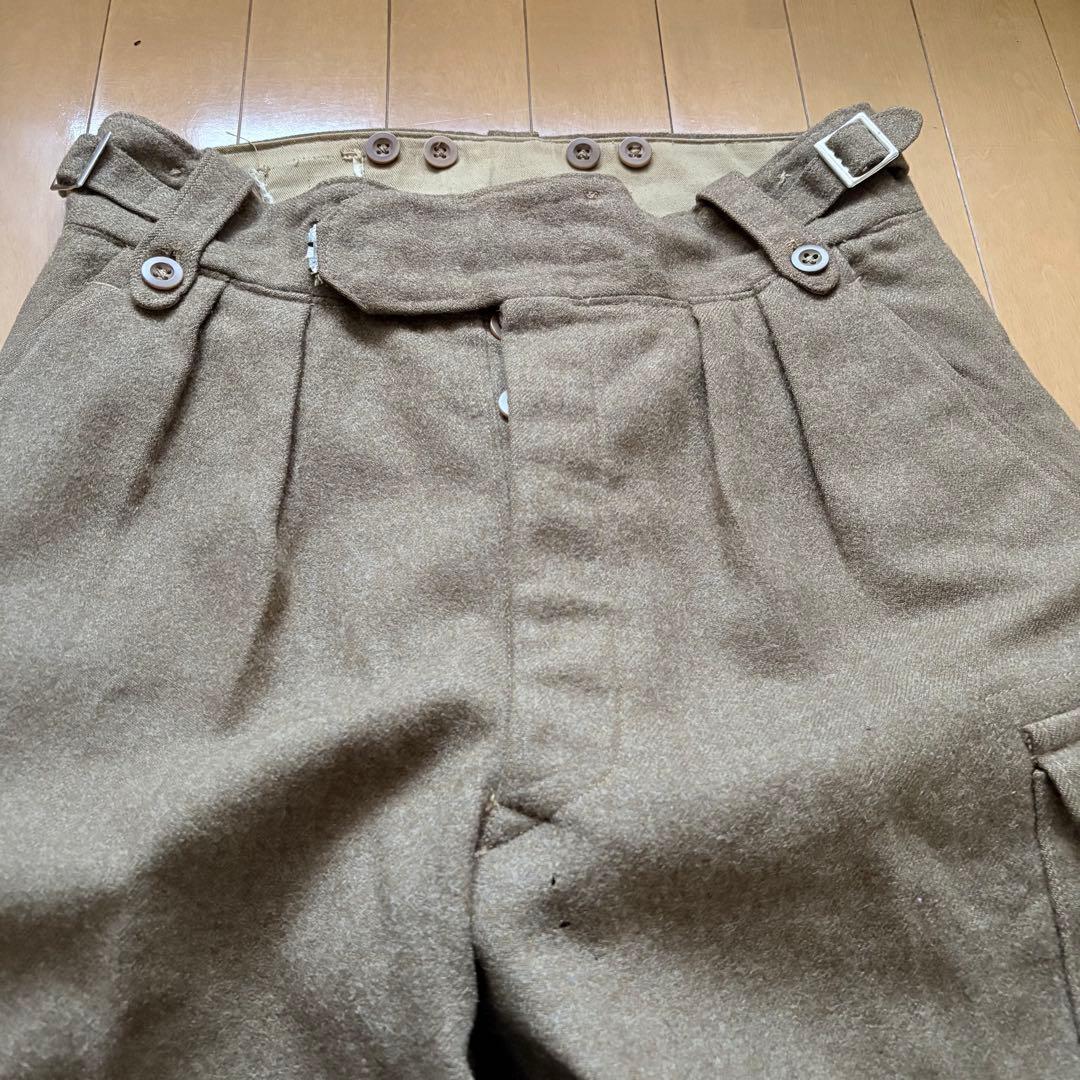 40〜50年代 英軍 イギリス軍 バトルドレス パンツ ヴィンテージ