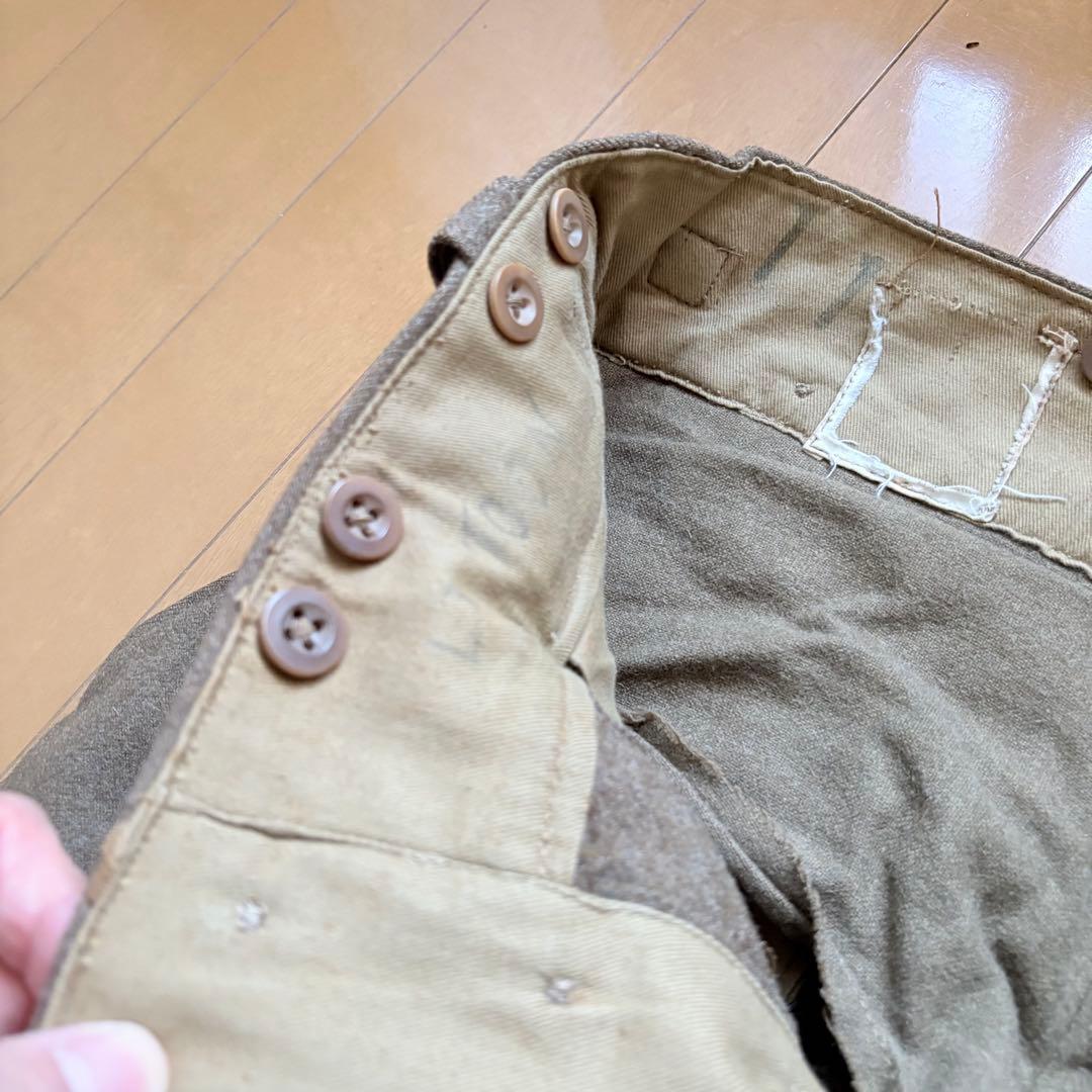 40〜50年代 英軍 イギリス軍 バトルドレス パンツ ヴィンテージ