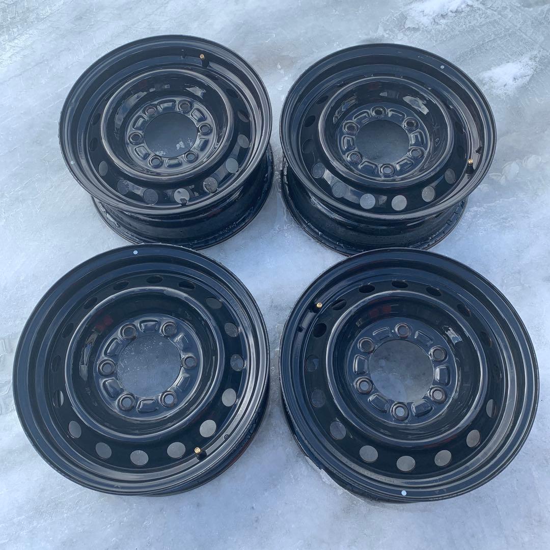 ハイエース200系　純正　15インチ スチールホイール 4本セット