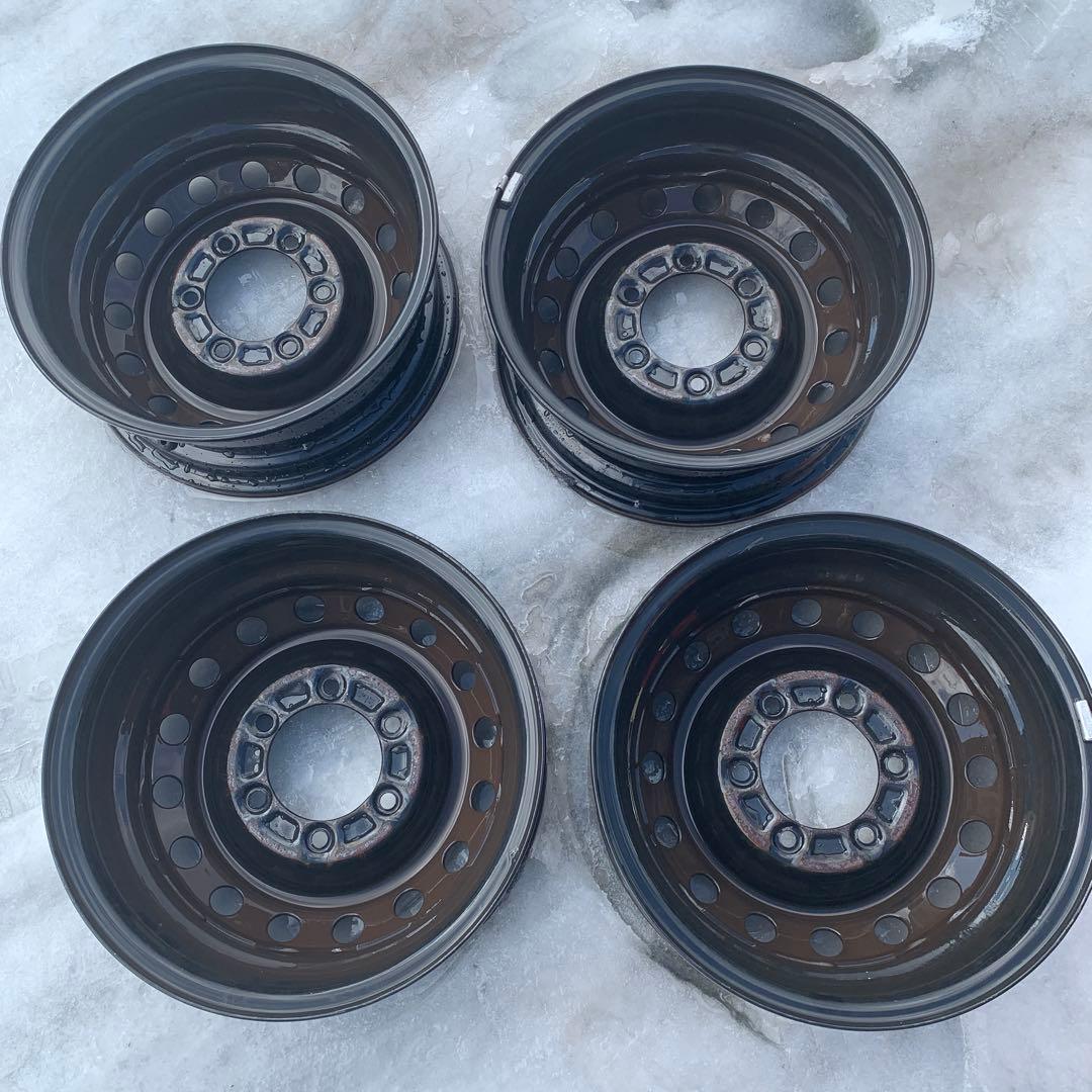 ハイエース200系　純正　15インチ スチールホイール 4本セット