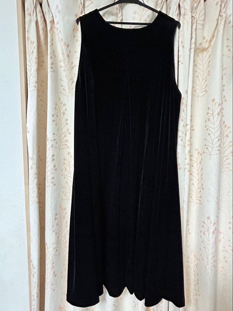 foufou no-sleeve velour one piece Sサイズ