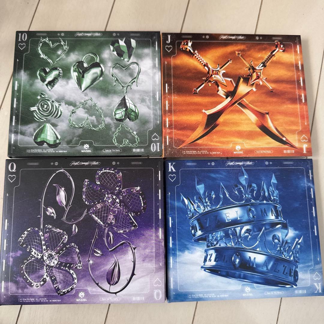 MAZZEL  Straight Flush 4形態セット 特典付き